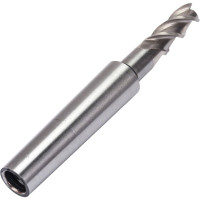 Фреза концевая кх для обработки титана 12х32х125 мм, 3-п, Р6М5К5, КМ2, полир., ГОСТ 23248-78 ИНСТУЛС 00001418894