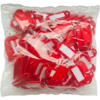 Брелок для ключей ТПК Технологии Контроля 100 шт, цвет красный 24148