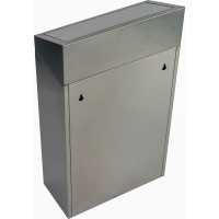 Настенная урна для мусора Ksitex GBW-30М матовая, 30 л 33262