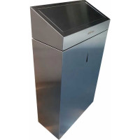 Настенная урна для мусора Ksitex GBW-30М матовая, 30 л 33262