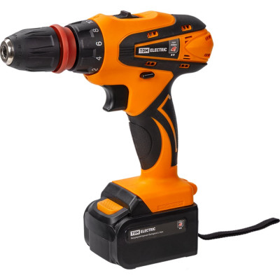 Аккумуляторная дрель-шуруповерт TDM ДША-18-ЛК1-С Рубин SQ1030-0206