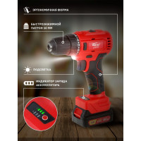 Аккумуляторная дрель-шуруповерт WORTEX BD 1220-1 DLi BD12201DLi1029