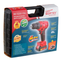Аккумуляторная дрель-шуруповерт WORTEX BD 1220-1 DLi BD12201DLi1029