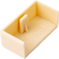 Заглушка IEK ELECOR КМЗ 20x10 сосна 4шт.компл EL-KK10D-Z-020-010-K34