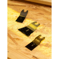 Набор насадок по дереву и металлу 3 шт для МФИ Denzel 782403