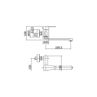 Смеситель для кухни FASHUN A54615