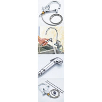 Смеситель для кухни MATRIX SMF-670012 с дополнительной выдвижной лейкой 4064