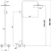 Душевая стойка Fmark FS8405 23745
