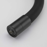 Смеситель для кухни Gappo 35к G4398-36 гибкий излив, с выходом для питьевого фильтра, черный 549412