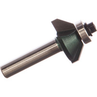 Фреза кромочная конусная с подшипником (25х10х54.3 мм) FIT 3607-081025