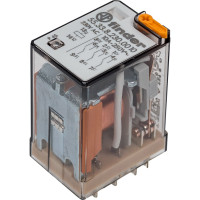 Промежуточное реле Finder 3 перекидных контакта 10А, 230В AC, 553382300010