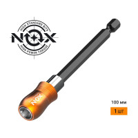 Держатель для бит QUICK LOCK (100 мм; карта; E6.3) NOX 350501