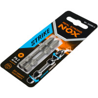 Бита impact STRIKE (2 шт; Рh2х60 мм; карта; E6.3) NOX 333260-2