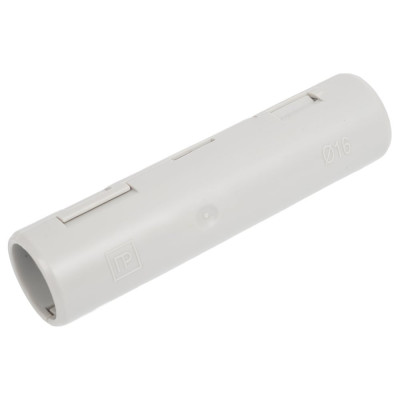 Атмосферостойкая разборная муфта Промрукав d16 мм серая 100шт PR13.0409