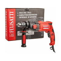 Ударная дрель Felisatti FT 1050, 2 скорости, рег.оборотов 9207