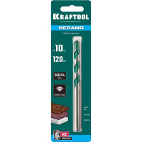 Сверло по керамограниту KRAFTOOL Keramo 10x120 мм 29175-120-10