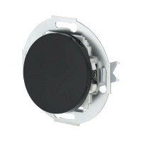 1-клавишный выключатель LK Studio схема 1, 16А, 250В, черный, LK Vintage 880108-1