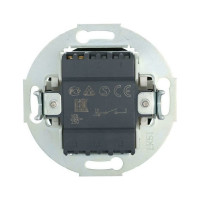 1-клавишный выключатель LK Studio схема 1, 16А, 250В, черный, LK Vintage 880108-1