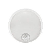 Светодиодный светильник EKF ЖКХ круг ДПО-2300 с инфракрасным датчиком движения 15Вт 4000K IP65 PROxima BKL-2300DI-R-15-4000