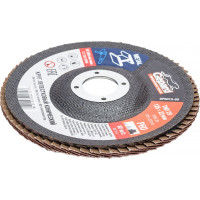 Круг лепестковый конический 125х22 мм, P60 Gepard GP5015-60