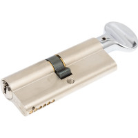 Цилиндровый механизм с вертушкой KALE KILIT 164 SM/80 (35+10+35) мм, никель, 5 кл. 25575