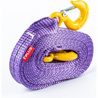 Буксировочный трос Tplus 4 т, 5 м, крюк/крюк T000054