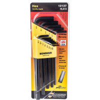 Набор из 13 дюймовых черных ключей BONDHUS L .050-3/8" 12137