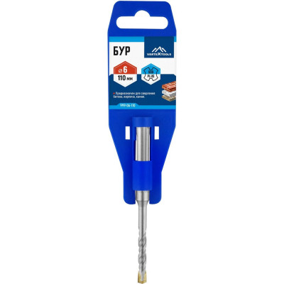 Бур SDS-plus (6х110 мм) Vertextools 999-06-110