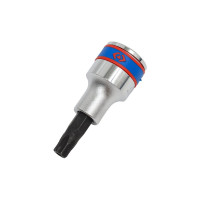 Насадка-бита торцевая с отверстием Torx T45, 60 мм, 1/2" KING TONY 402745