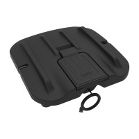 Бак для душа Экопром Rostok Ok 110 л с подогревом чёрный 2014.0110.899.000