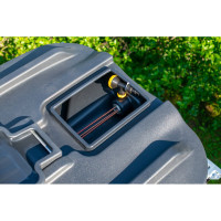 Бак для душа Экопром Rostok Ok 110 л с подогревом чёрный 2014.0110.899.000