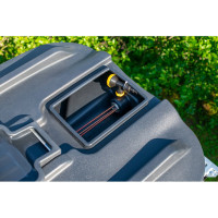 Бак для душа Экопром Rostok Ok 110 л с подогревом чёрный 2014.0110.899.000