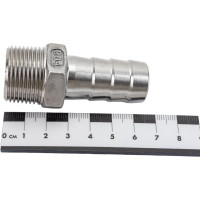 Ниппель для шланга нержавеющий (3/4"; 19 мм; AISI304) TITAN LOCK TL075HTM