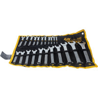 Набор ключей БМ КГК 6-32 мм 22 предмета тетроновая сумка CrV 971422