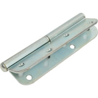 Петля СКОБЯНОЙ ПН1-130 накладная, круглые углы, цинк, левая 002605