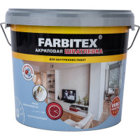 Акриловая шпатлевка Farbitex (для внутренних работ; 9 кг) 4300001565
