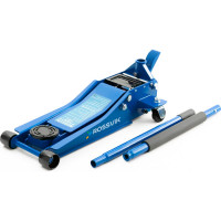 Подкатной домкрат Rossvik V3 LOW PROFILE с педалью, г/п 3 т, 75-505 мм PEDAL TH32505B