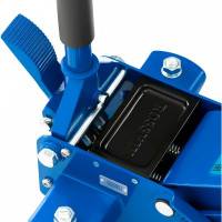 Подкатной домкрат Rossvik V3 LOW PROFILE с педалью, г/п 3 т, 75-505 мм PEDAL TH32505B