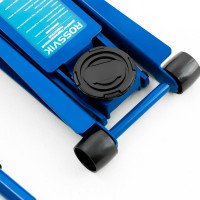 Подкатной домкрат Rossvik V3 LOW PROFILE с педалью, г/п 3 т, 75-505 мм PEDAL TH32505B