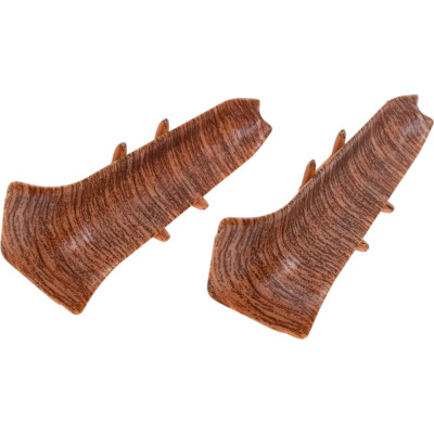 Внутренний угол для плинтуса IDEAL Классик 70 мм, 293 орех темный К-П70-В-Ф2 293 ОРХ ТЕМ