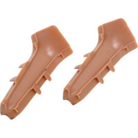 Внутренний угол для плинтуса IDEAL Классик 70 мм, 293 орех темный К-П70-В-Ф2 293 ОРХ ТЕМ