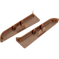 Торцевые заглушки для плинтуса IDEAL Классик 85 мм, 292 орех миланский К-П85-Тп-Ф1 292 ОРХ МИЛ