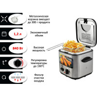 Фритюрница GFGRIL Easy Cook GFF-025