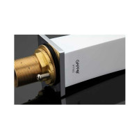 Смеситель для умывальника Gappo G1007-8 литой, п/гайку, белый/хром, картридж 35 537386