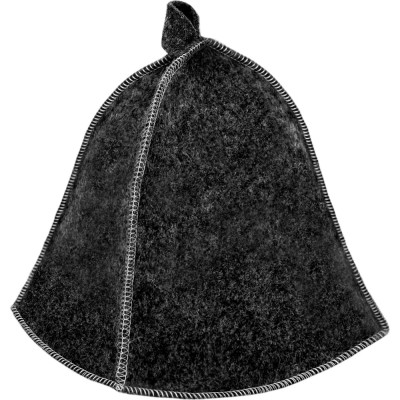 Шапка для бани Бацькина баня Серая 10402