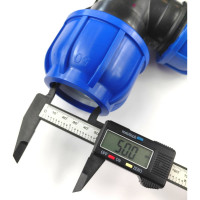 Тройник ПНД переходной 50-40-50 мм Boutte 1649229