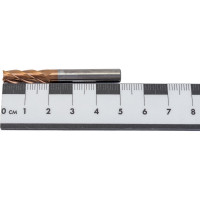 Фреза концевая твердосплавная (6 мм; ц/х; z=4; ВК8) ИПК frezVK8ch6z=4