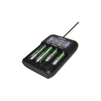 Зарядное устройство GoPower для аккумуляторов Genius2000 Ni-MH/Ni-Cd/Li-ion/IMR/LiFePO4 4 слота (1/40) 00-00017019