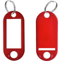 Брелок для ключей ТПК Технологии Контроля 100 шт, цвет красный 24148