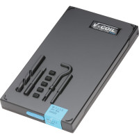 Набор для восстановления резьбы VOLKEL М3,0x0,5 24 предметов V-Coil V04005